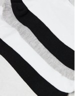 5 pack trainer socks in multi