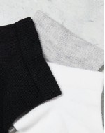 5 pack trainer socks in multi
