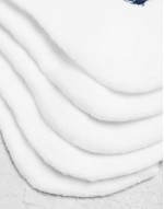 6 pack trainer socks in white