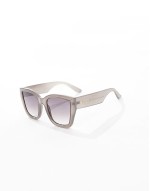 Haedus oversized square sunglasses in grey smoke