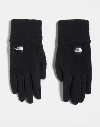 Fleeski Etip touchscreen compatible fleece gloves in black
